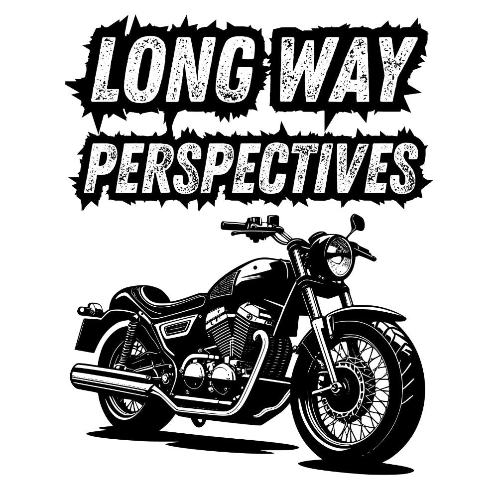 Long Way Perspectives T-Shirt in Farbe: Weiß