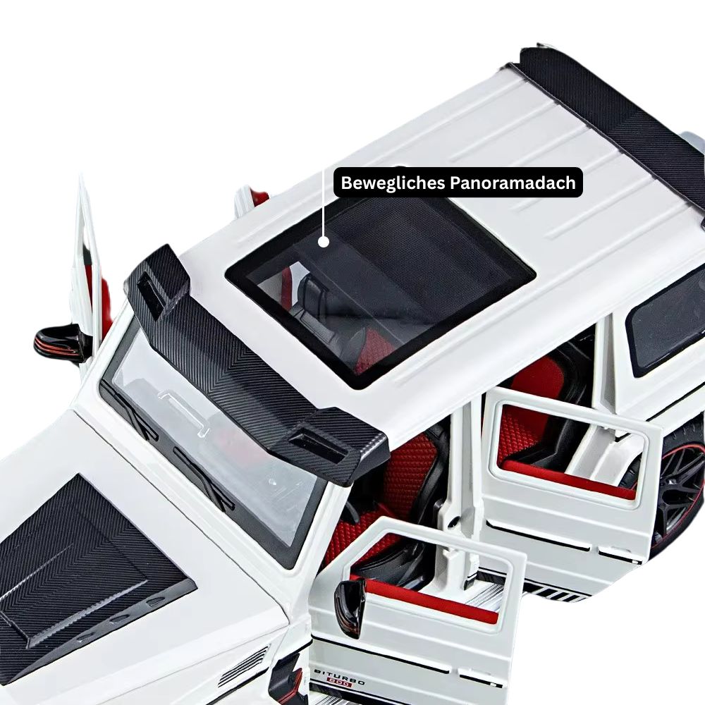 Brabus G800 Modellauto (1:18): Offroad SUV mit Sound & Licht | Sammlerauto, Geschenk