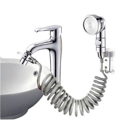 Faucet Extender-Set | Externe Duschkopf-Adapter für Waschbecken & Badarmaturen