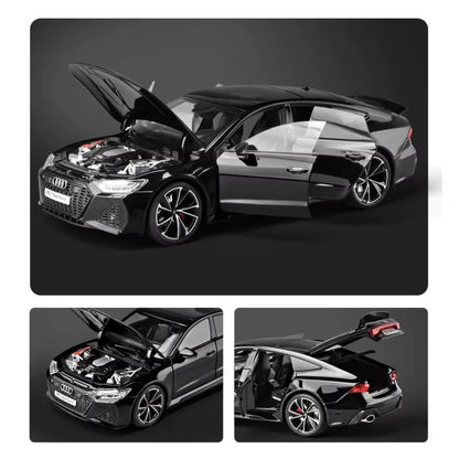 Audi RS7 Sportback Modellauto (1:18) mit Fernbedienung und Geschenkbox, Sound & Licht | Sammlerstück, Geschenk