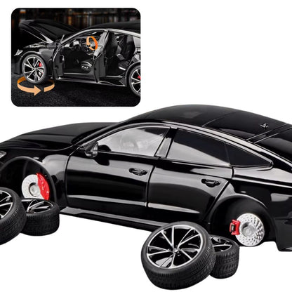 Audi RS7 Sportback Modellauto (1:18) mit Fernbedienung und Geschenkbox, Sound & Licht | Sammlerstück, Geschenk