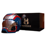 Iron Man 'War Machine - Iron Patriot' Helm (1:1) | Sprach- & Fernsteuerung, leuchtende Augen, elektrisches Cosplay