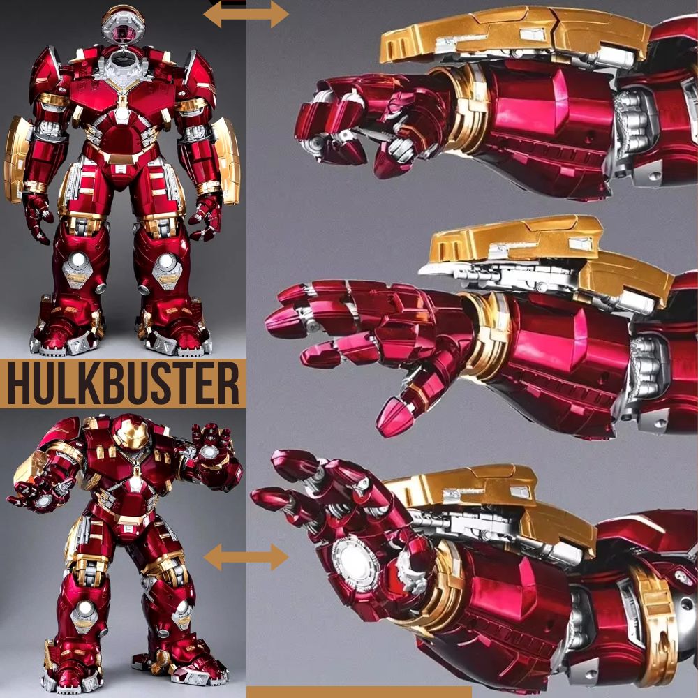 MARVEL Iron Man Mark XLIV Hulkbuster 1:7 Modellkit | Sammlerstück, perfektes Geschenk