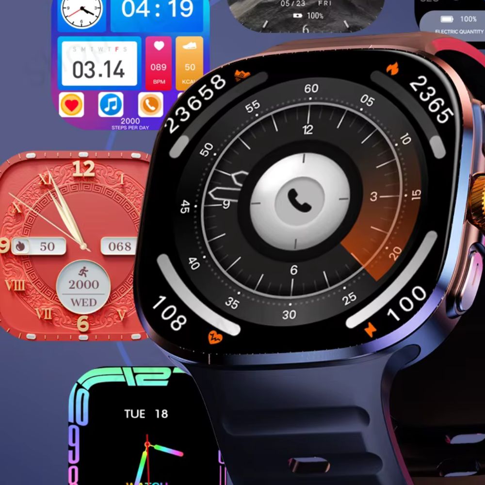 Android 10 4G Smartwatch mit Kamera (32GB RAM, 256GB Speicher) | AMOLED HD Display, SIM Karte, WLAN, GPS, Fitness Tracker, großer Akku