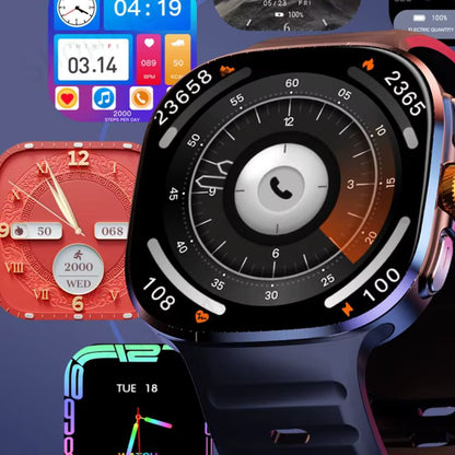 Android 10 4G Smartwatch mit Kamera (32GB RAM, 256GB Speicher) | AMOLED HD Display, SIM Karte, WLAN, GPS, Fitness Tracker, großer Akku