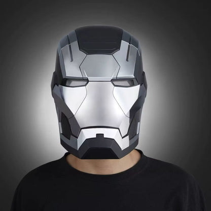 Iron Man 'War Machine - Iron Patriot' Helm (1:1) | Sprach- & Fernsteuerung, leuchtende Augen, elektrisches Cosplay