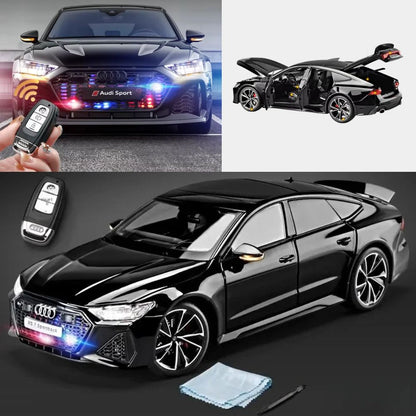 Audi RS7 Sportback Modellauto (1:18) mit Fernbedienung und Geschenkbox, Sound & Licht | Sammlerstück, Geschenk