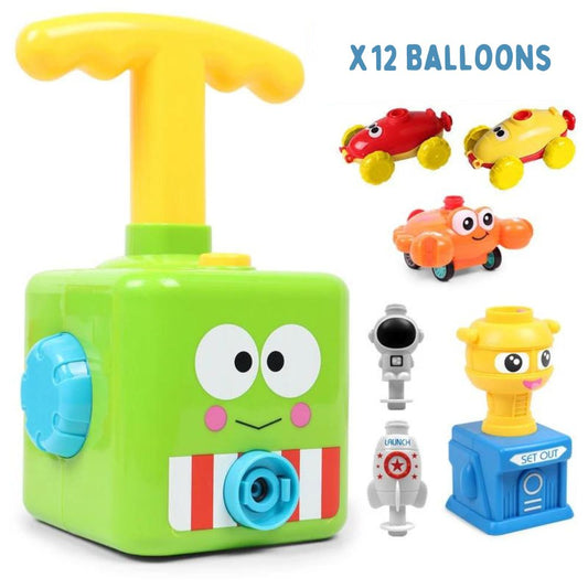 Aerodynamic Balloon Pump Toy Set for Kids | Ideal Gift